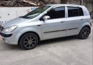 Hyundai Getz   2009 - Bán Hyundai Getz sản xuất 2009, màu bạc, nhập khẩu xe gia đình, 180tr