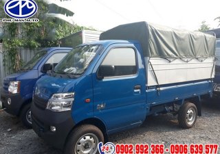 Veam Star   2017 - Gía xe tải Veam 770kg thùng bạt màu xanh. Gía xe tải Veam 990kg tốt nhất Bình Dương. Lh: 0902992366 - 0906639577 đặt xe