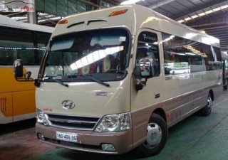 Hyundai County Tracomeco  2017 - Bán lại xe Hyundai County Tracomeco 2017, màu kem (be), xe nhập