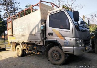 Xe tải 1,5 tấn - dưới 2,5 tấn 2013 - Bán xe tải Trường Giang 2013, màu bạc. 