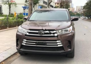 Toyota Highlander LE 2.7 2017 - Bán Toyota Highlander LE 2.7 đời 2017, màu nâu, nhập khẩu nguyên chiếc