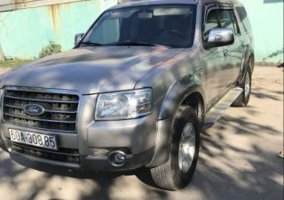 Ford Everest   2008 - Bán Ford Everest đời 2008, màu bạc xe gia đình, giá tốt