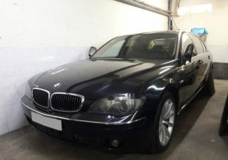 BMW 7 Series 750Li 2008 - Cần bán BMW 7 Series 750Li năm 2008, màu đen, xe nhập, giá 700tr