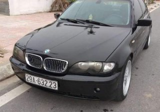 BMW 3 Series  318i 2003 - Bán BMW 3 Series 318i sản xuất năm 2003, màu đen, nhập khẩu nguyên chiếc, giá chỉ 230 triệu