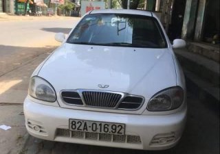 Daewoo Lanos   2001 - Bán Daewoo Lanos 2001, màu trắng chính chủ, giá chỉ 80 triệu