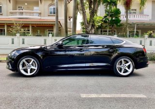 Audi A5 2.0 TFSi Quattro  2018 - Bán Audi A5 đăng ký lần đầu 2018, màu đen xe nhập