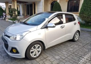 Hyundai Grand i10   2014 - Bán Hyundai Grand i10 đời 2014, màu bạc, nhập khẩu, xe gia đình