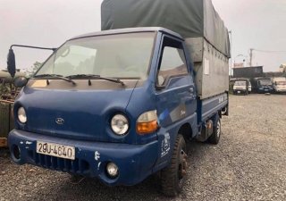 Hyundai Porter 2002 - Bán Hyundai Porter 1,25 tấn, đời 2002, màu xanh, xe đang hoạt động tốt, mui bạt, máy êm