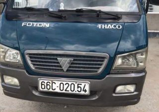 Xe tải 500kg - dưới 1 tấn   2007 - Bán xe Thaco Foton 990kg đời 2007, thùng mui bạc giá tốt
