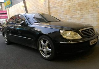 Mercedes-Benz S class  S500  2005 - Bán xe Mercedes S500 năm 2005, màu đen, ít sử dụng, giá 450tr