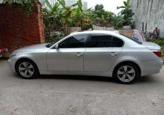 BMW 5 Series   525i AT 2005 - Cần bán lại xe BMW 5 Series 525i AT đời 2005, màu bạc, nhập khẩu, 350 triệu