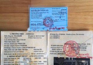 Kia Pride CD5 2004 - Bán Kia Pride CD5 sản xuất 2004, màu trắng chính chủ