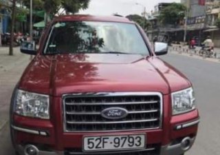 Ford Everest 2008 - Cần bán gấp Ford Everest 2008, màu đỏ còn mới, 360 triệu