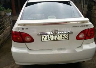 Toyota Corolla altis    2001 - Cần bán gấp Toyota Corolla Altis 2001, màu trắng chính chủ