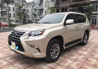 Lexus GX 460 2017 - Cần tiền bán chuyên cơ GX460, đk 2017, số tự động màu vàng cát, gia đình sử dụng
