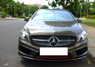 Mercedes-Benz A class A250 AMG 2014 - Mercedes A250 AMG màu nâu, sản xuất 2014, đăng ký 2015 biển Hà Nội
