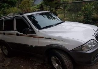 Ssangyong Musso 2000 - Bán xe Ssangyong Musso sản xuất 2000, màu trắng, giá chỉ 128 triệu