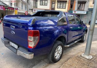 Ford Ranger XLT 2013 - Bán Ford Ranger XLT đời 2013, màu xanh lam, ghế da