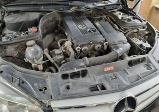 Mercedes-Benz C class C200 2008 - Cần bán gấp Mercedes C200 năm sản xuất 2008, màu đen, 460 triệu
