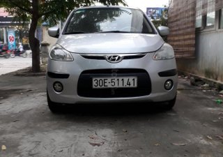 Hyundai i10    2008 - Bán Hyundai i10 nhập khẩu đời 2008, màu bạc, nhập khẩu
