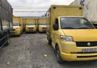 Suzuki Carry 2012 - Cần bán gấp Suzuki Carry năm 2012, màu vàng