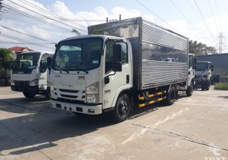 Isuzu NMR 85HE4 2019 - Bán xe tải Isuzu 1T9 thùng kín - NMR85HE4, 130 triệu nhận xe ngay