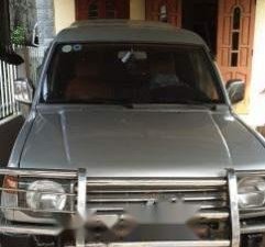 Mitsubishi Pajero   2.4 MT 1992 - Mitsubishi Pajero 1992, bản 2.4 MT, màu bạc