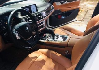 BMW 7 Series 730i  2016 - Bán ô tô BMW 7 Series đăng ký lần đầu 2016, màu trắng xe nhập