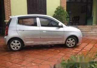 Kia Morning  EX 2009 - Cần bán gấp Kia Morning đời 2009, màu bạc số sàn