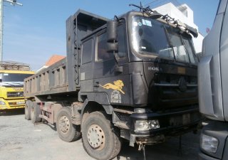 Xe tải Trên 10 tấn 2015 - Ngân hàng bán đấu giá xe tải tự đổ 17 tấn SX 2015, màu đen, xe nhập, giá chỉ 660 triệu
