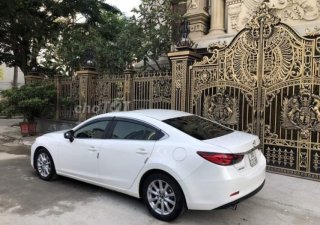 Mazda 6 2016 - Bán ô tô Mazda 6 sản xuất 2016, màu trắng chính chủ, giá tốt