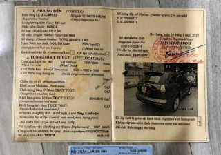 Honda CR V 2.0 2008 - Bán ô tô Honda CR V 2.0 sản xuất 2008, xe nhập chính chủ, giá tốt