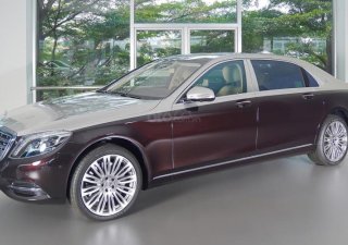 Mercedes-Benz Maybach S500 2017 - Bán Maybach Mercedes-Benz S500 màu ruby black beige, đi 39 km, nhập khẩu, mới 99%