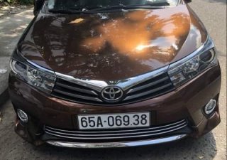 Toyota Corolla altis 2.0V AT 2015 - Bán ô tô Toyota Corolla altis 2.0V AT đời 2015, màu nâu xe gia đình