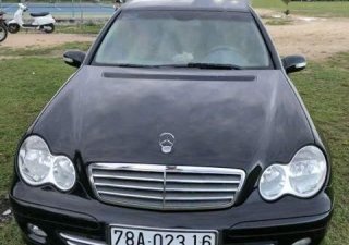 Mercedes-Benz C class C180k 2004 - Gia đình bán Mercedes C180k năm 2004, màu đen