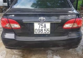 Toyota Corolla altis 2008 - Chính chủ bán xe Toyota Corolla altis đời 2008, màu đen, giá chỉ 380 triệu