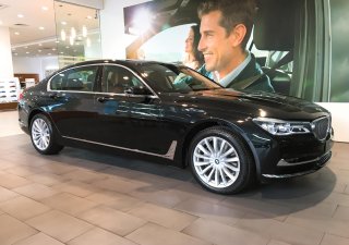 BMW 7 Series 740Li 2018 - Cần bán xe BMW 7 Series 740Li đời 2018, màu đen, xe nhập