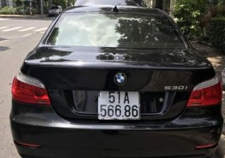 BMW 5 Series 530i 2007 - Bán BMW 5 Series 530i đời 2007, màu đen, nhập khẩu