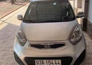 Kia Morning   2014 - Cần bán lại xe Kia Morning năm sản xuất 2014, màu bạc số sàn, 215 triệu