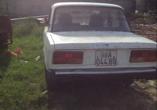 Lada 2107   1989 - Bán Lada 2107 1989, màu trắng, 22 triệu