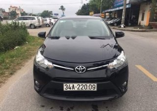 Toyota Vios   2017 - Bán Toyota Vios năm 2017, màu đen số sàn, 380tr