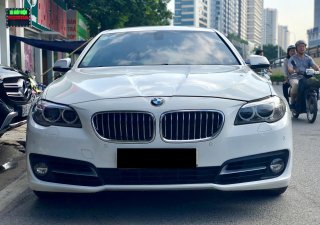 BMW 5 Series 535i   2014 - Bán BMW 535i 3.0L màu trắng/kem sản xuất 2014