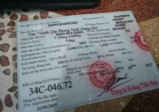 Vinaxuki JINBEI 2009 - Bán Vinaxuki JINBEI đời 2009, màu trắng, xe gia đình