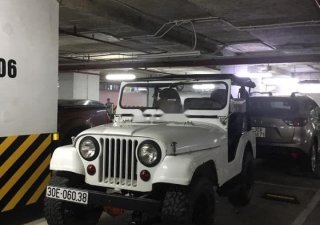 Jeep CJ   1980 - Cần bán lại Jeep CJ năm 1980, màu trắng, 139tr