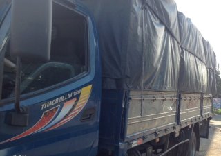 Thaco OLLIN 700B 2017 - Cần bán xe tải Ollin 700B mui bạt màu xanh, thùng dài 6,2m. Xe đẹp không lỗi