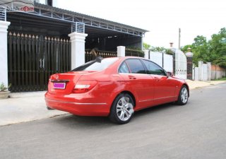 Mercedes-Benz C class C200 2011 - Bán Mercedes C200 sản xuất năm 2011, màu đỏ xe gia đình, giá chỉ 596 triệu