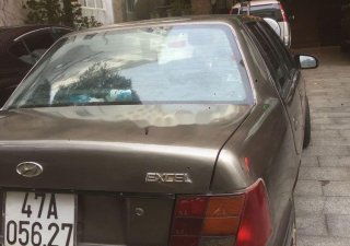 Hyundai Excel 1991 - Bán xe cổ Hyundai Excel sản xuất 1991, màu nâu 