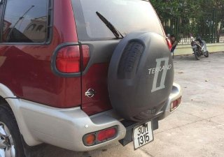 Nissan Terrano   2001 - Bán Nissan Terrano năm 2001, màu đỏ, xe nhập như mới 