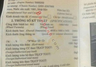 Toyota Cressida 2.0 1991 - Cần bán lại xe Toyota Cressida 2.0 đời 1991, màu đen, nhập khẩu nguyên chiếc số sàn, giá tốt