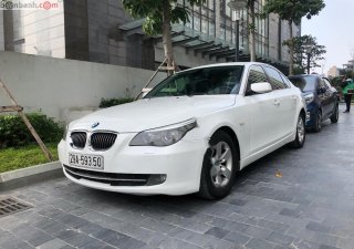BMW 5 Series 2009 - Cần bán BMW 5 series 523i 2009, màu trắng, nhập khẩu nguyên chiếc